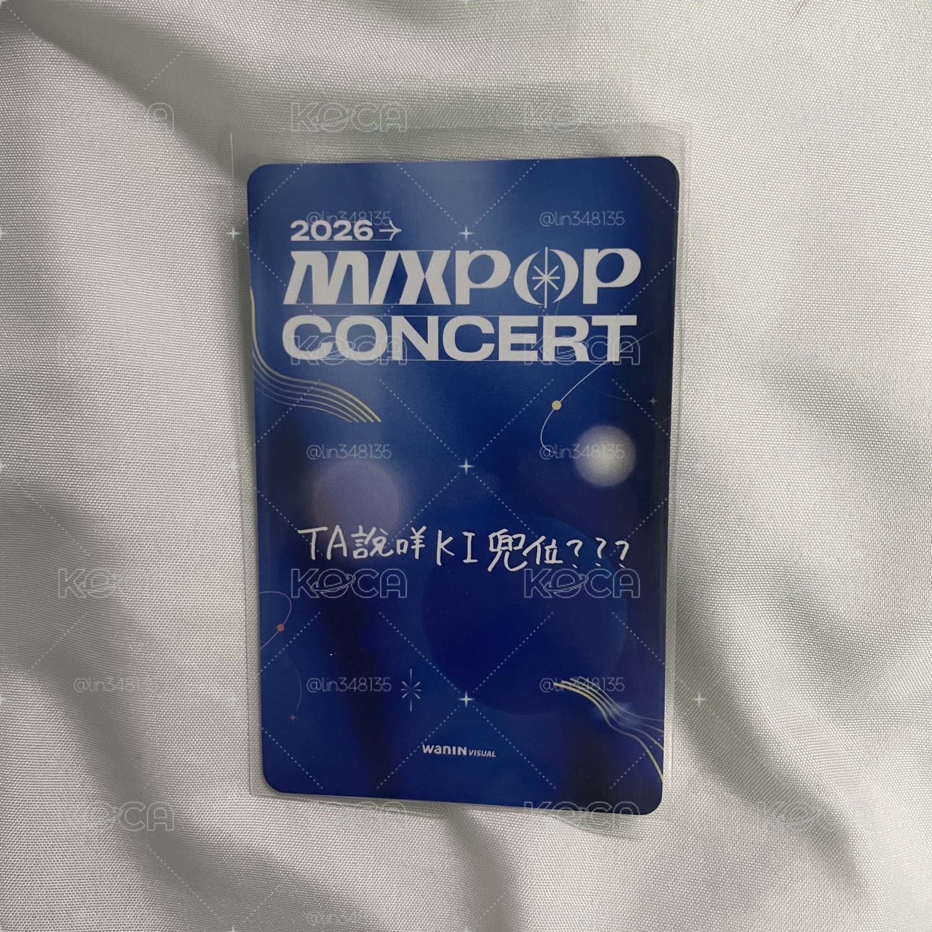 TAKI MIXPOP 入場卡