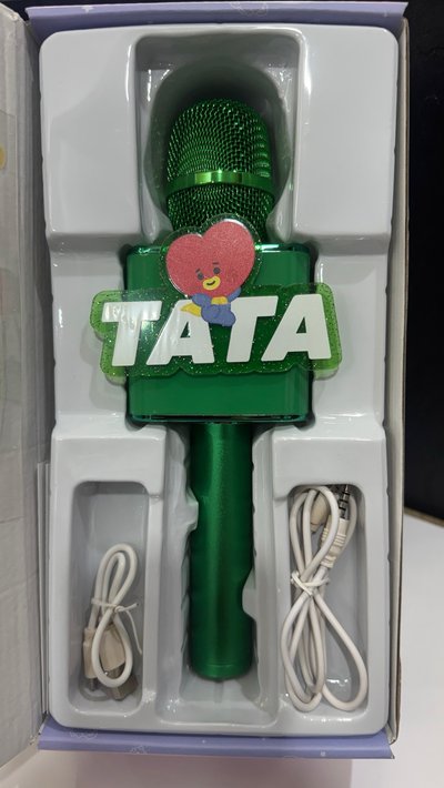 BT21 無線藍牙麥克風TATA 綠色款