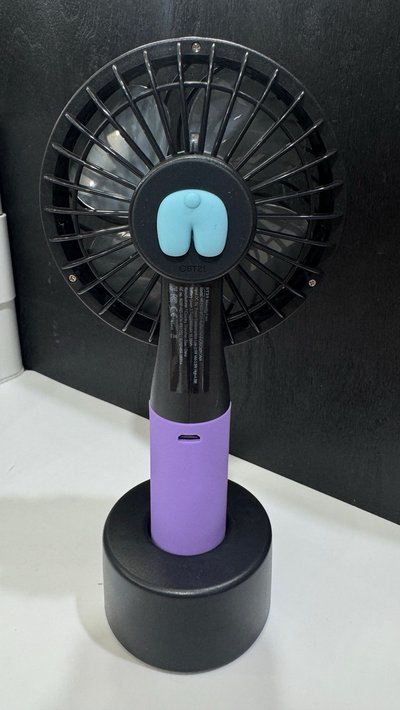 BT21 KOYA（藍色無尾熊造型）手持／手提風扇