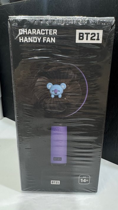 BT21 KOYA（藍色無尾熊造型）手持／手提風扇