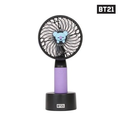 BT21 KOYA（藍色無尾熊造型）手持／手提風扇