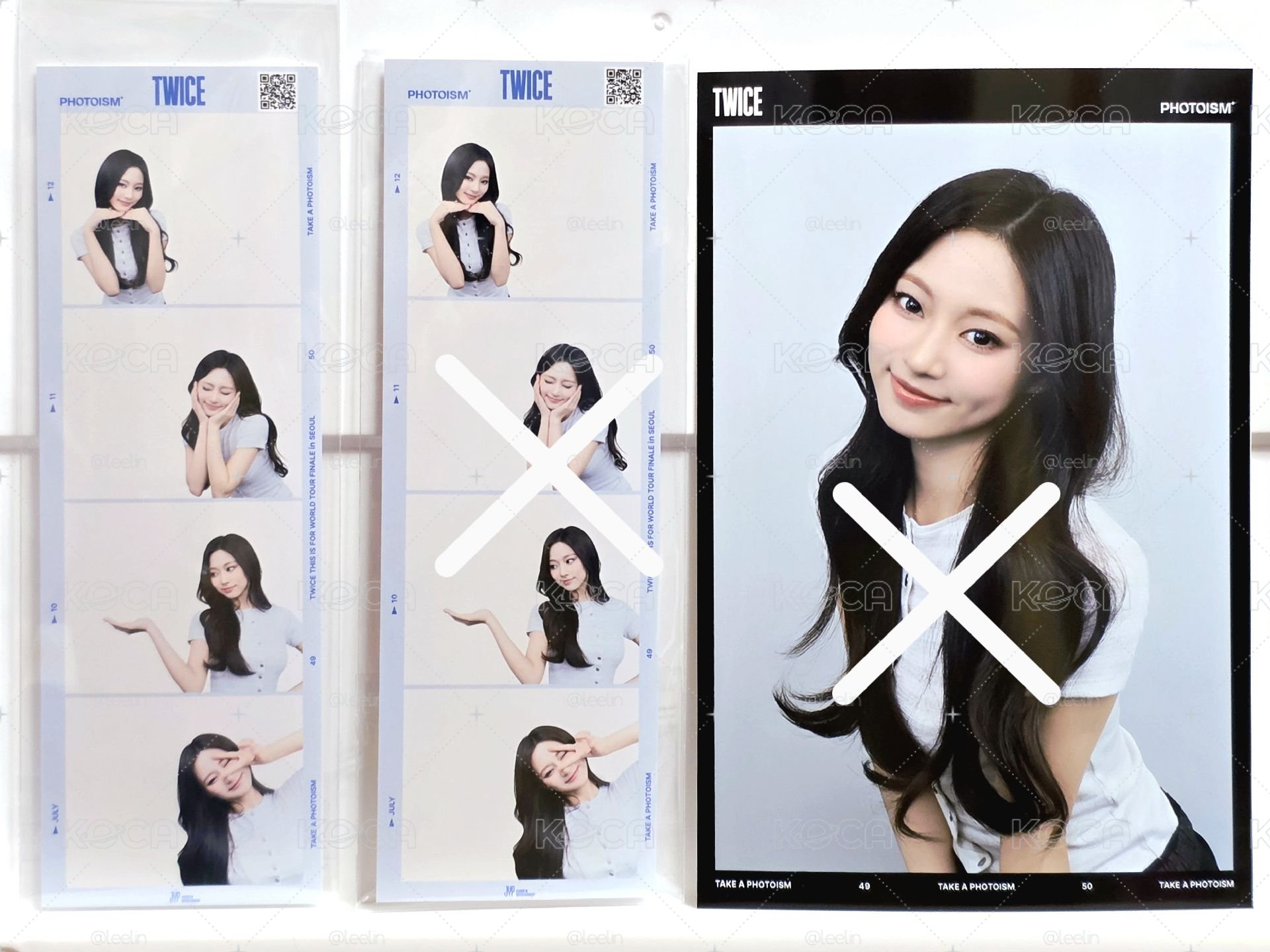 （可當綁🧵）photoism 瑜 人生四格卡 單張