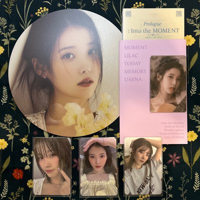 IU The moment展覽入場特典