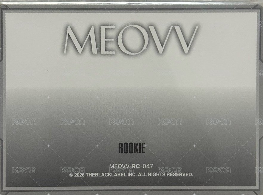 TELECA 收藏卡 MEOVV-RC-047 背面