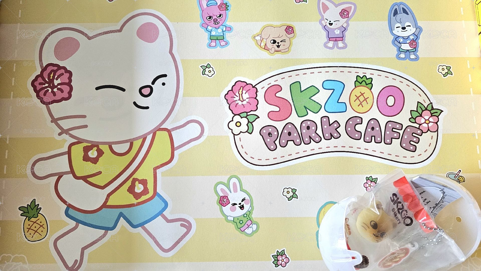 SKZOO PARK CAFE 野餐墊 