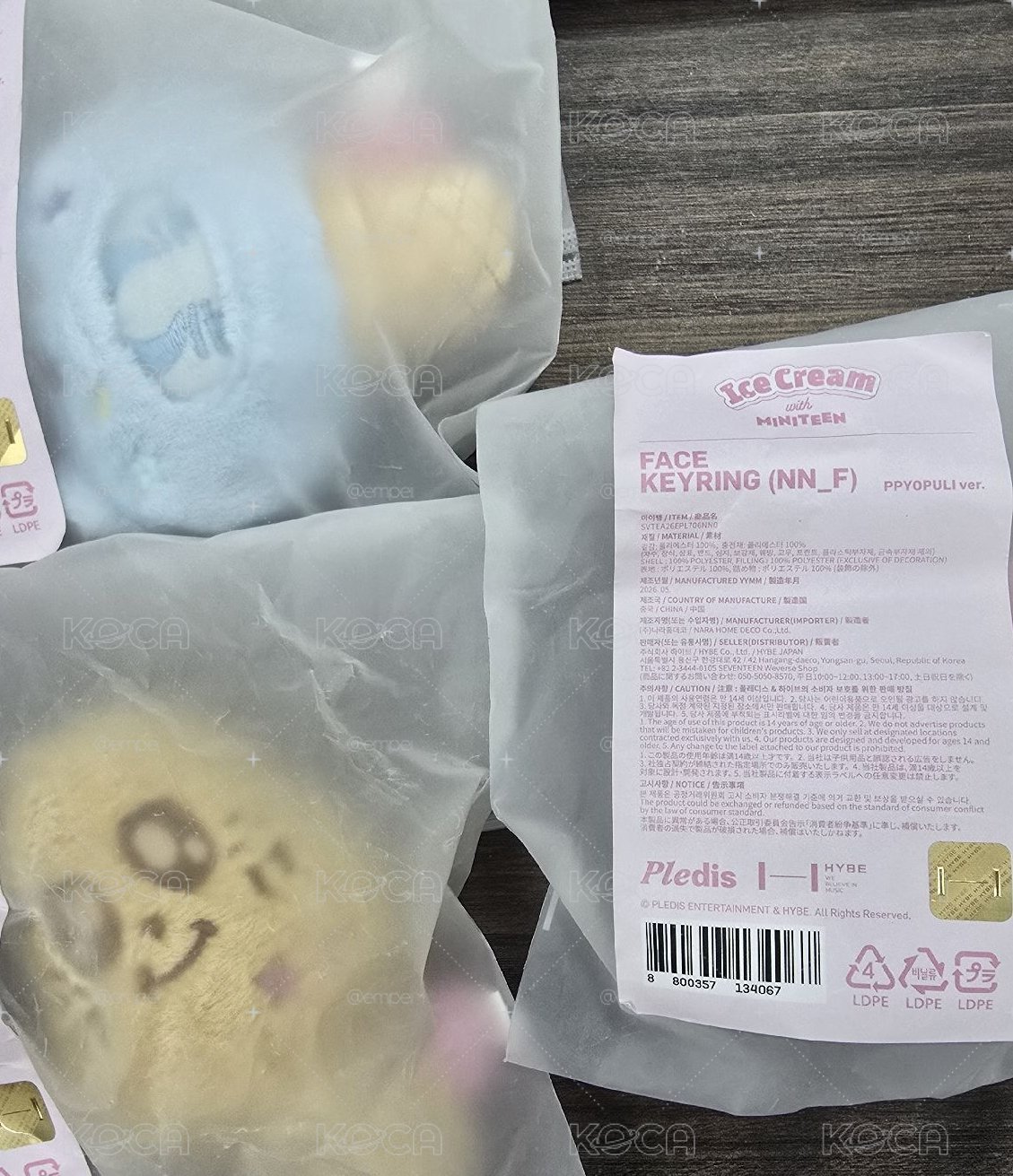 MINITEEN ICE CREAM 大頭 現貨在台 韓國購入