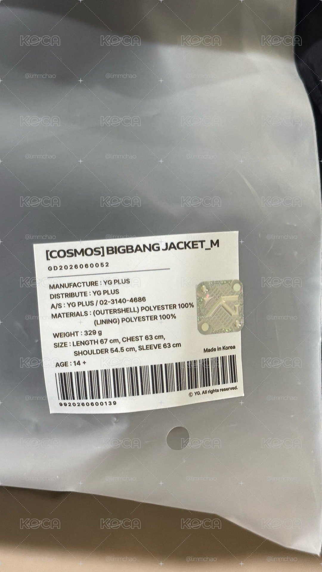 BB 20TH GOYANG 飛行外套M