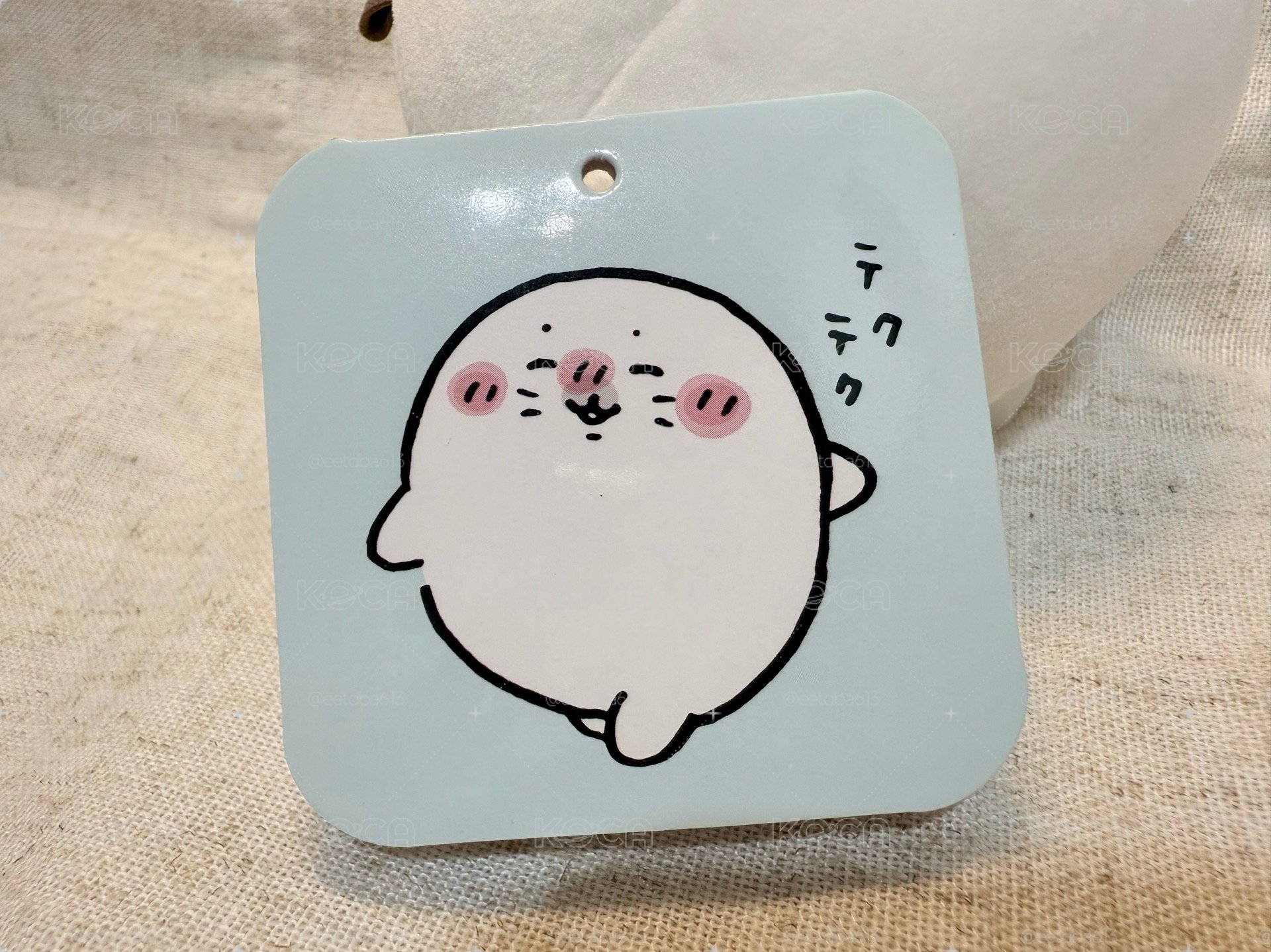 Nagano海豹 步行走路吊飾娃