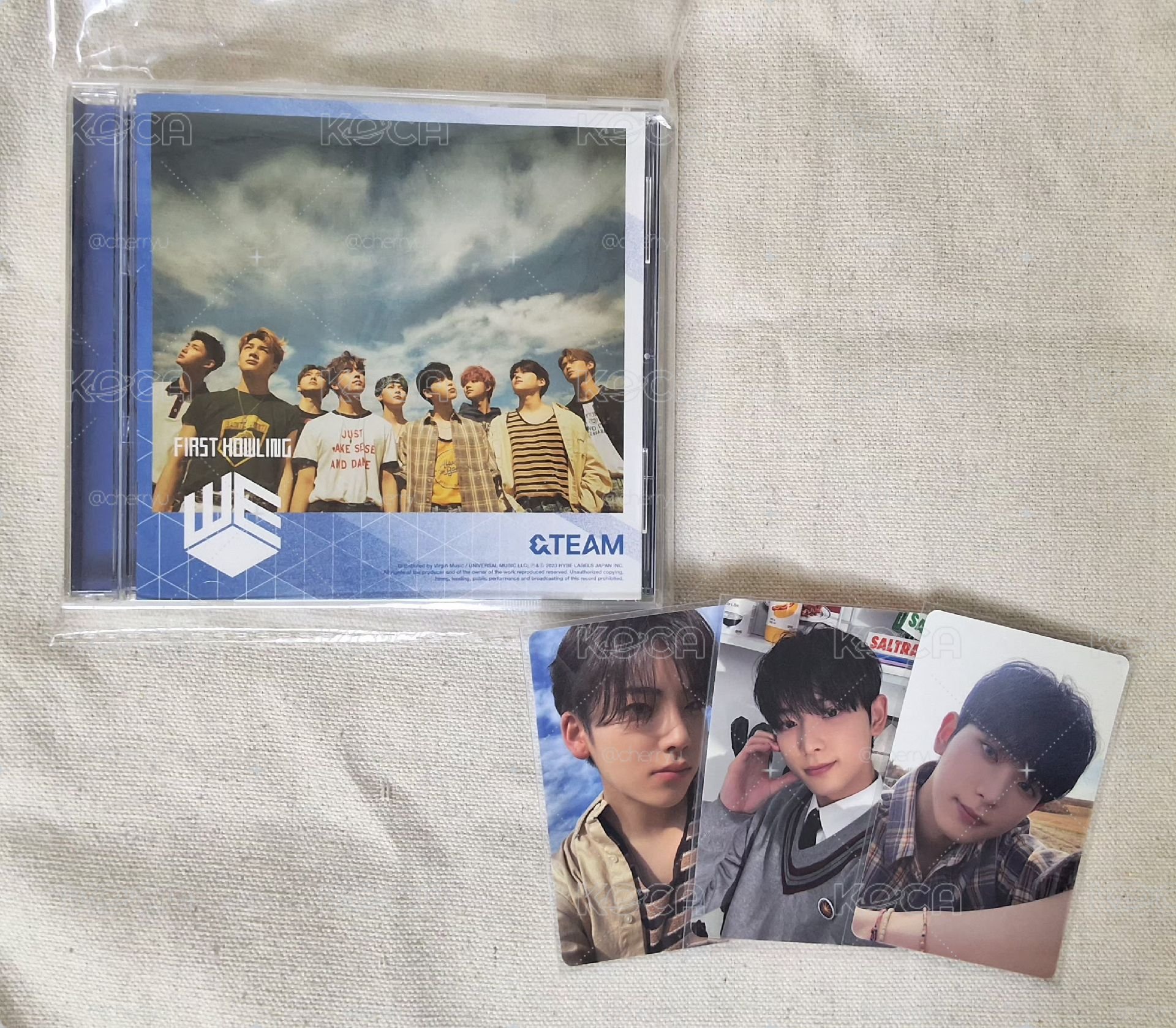 WE 專輯 WVS SHOP JAPAN 盤