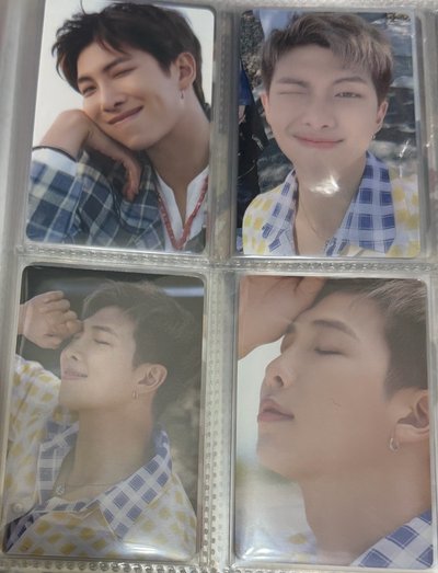 BTS RM 南俊D社卡冊小卡