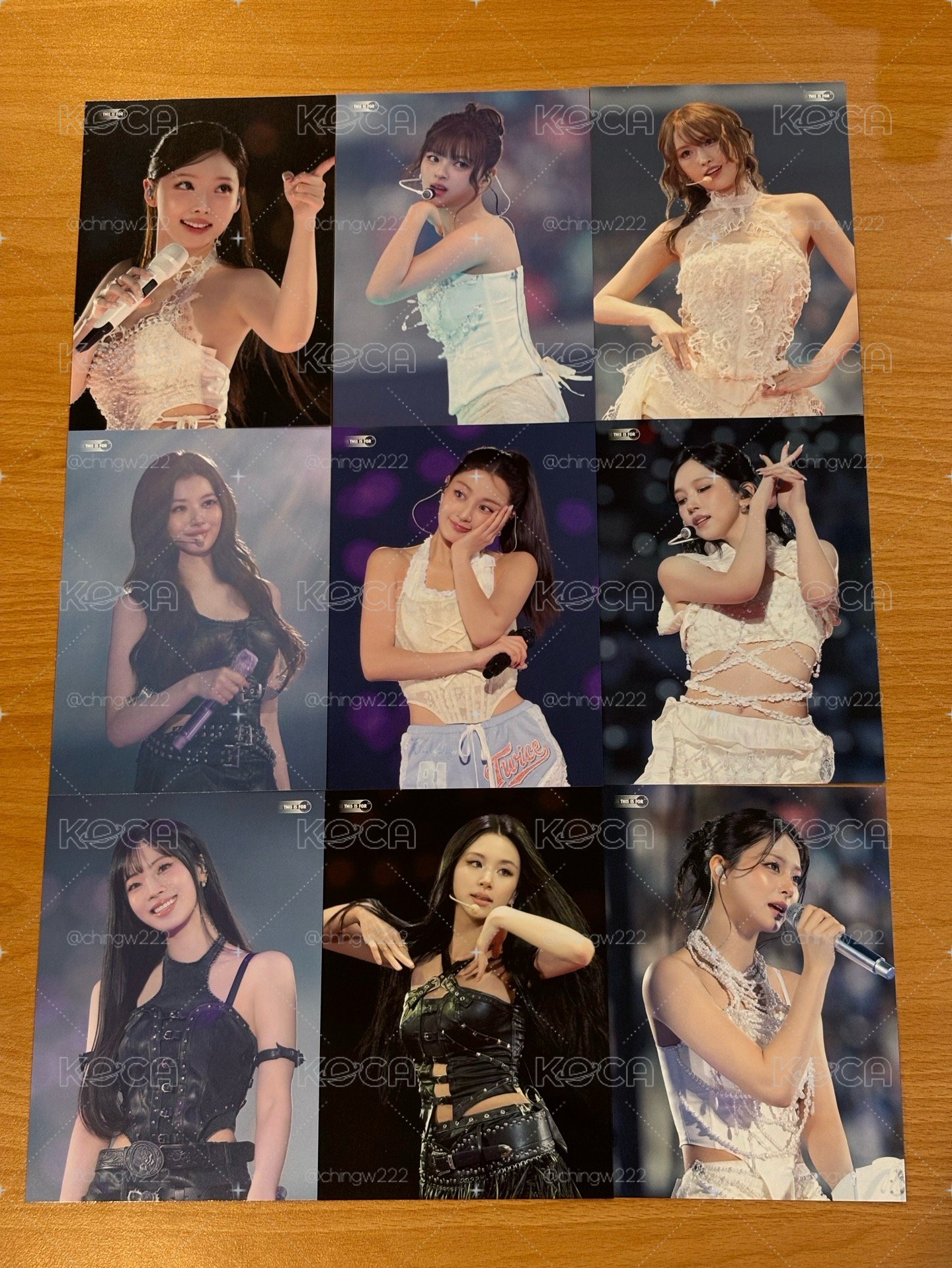 TWICE 新國立｜生寫、大卡