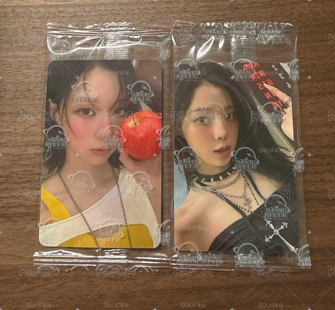 冬天兩張中文卡背