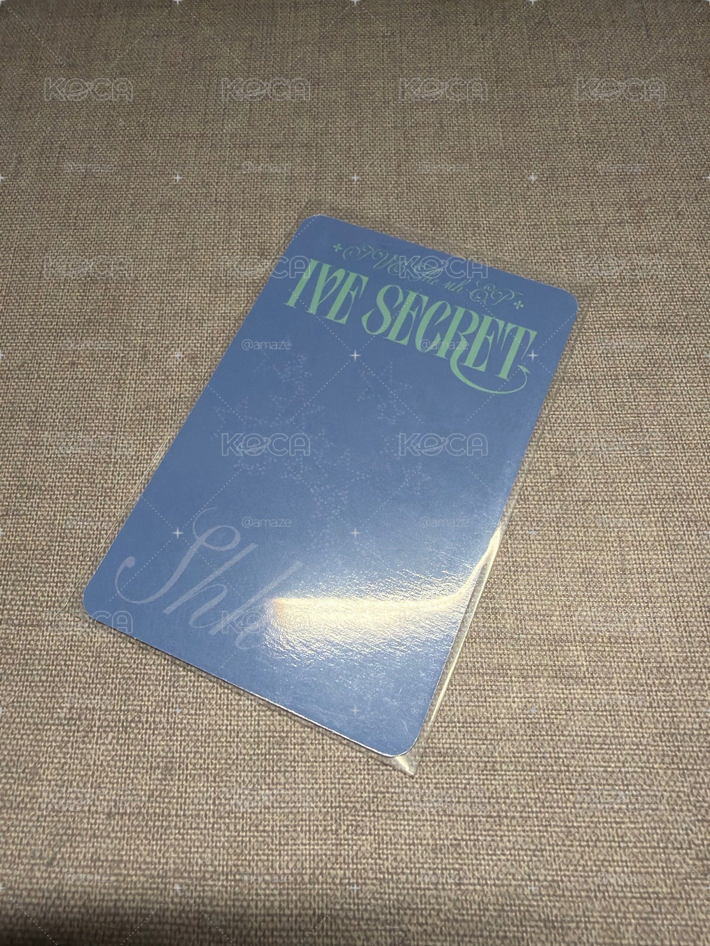 IVE SECRET 專輯卡 Shh ver. REI
