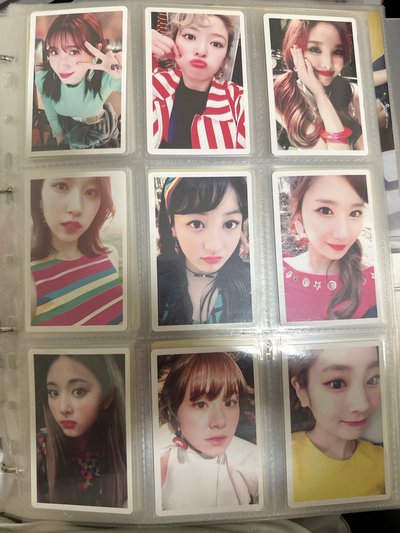 TWICE 卡一套