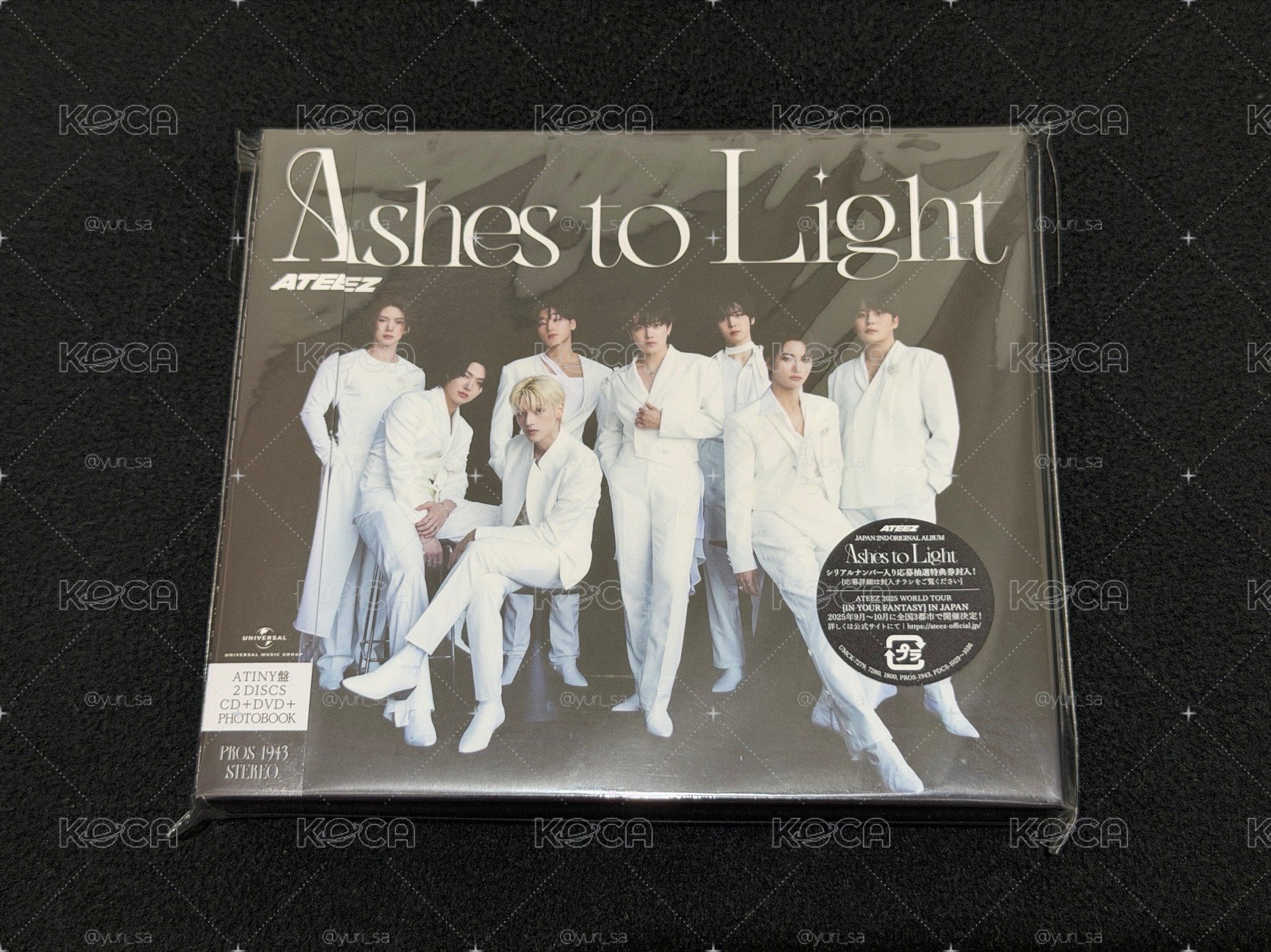 Ashes to Light 專輯 ATINY盤 空專