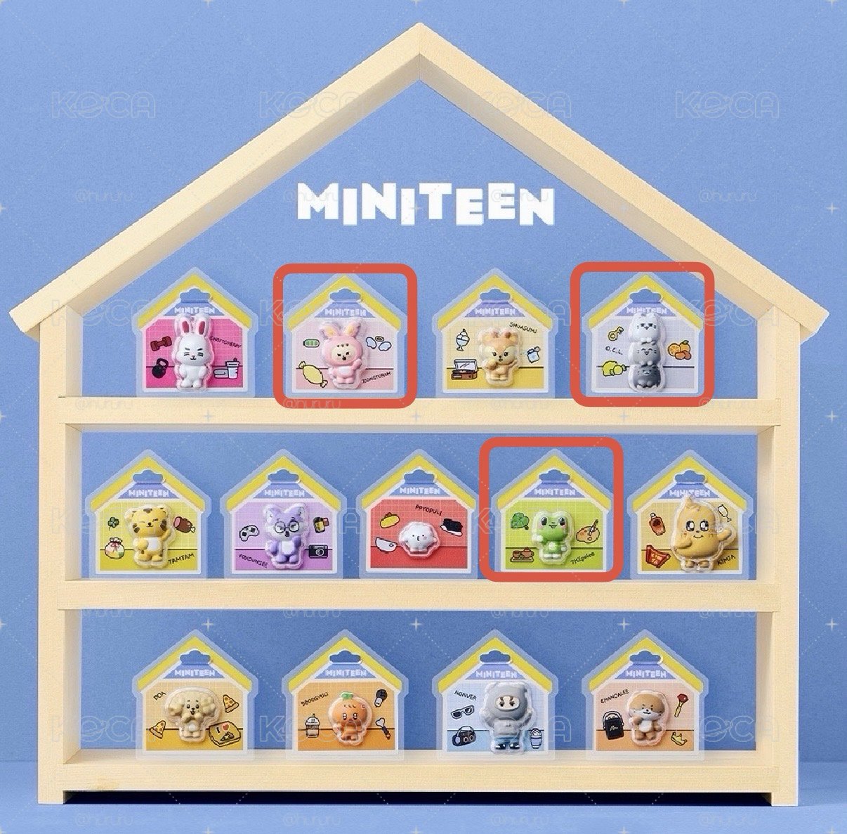 萬代食玩 MINITEEN 漢俊八 一起售