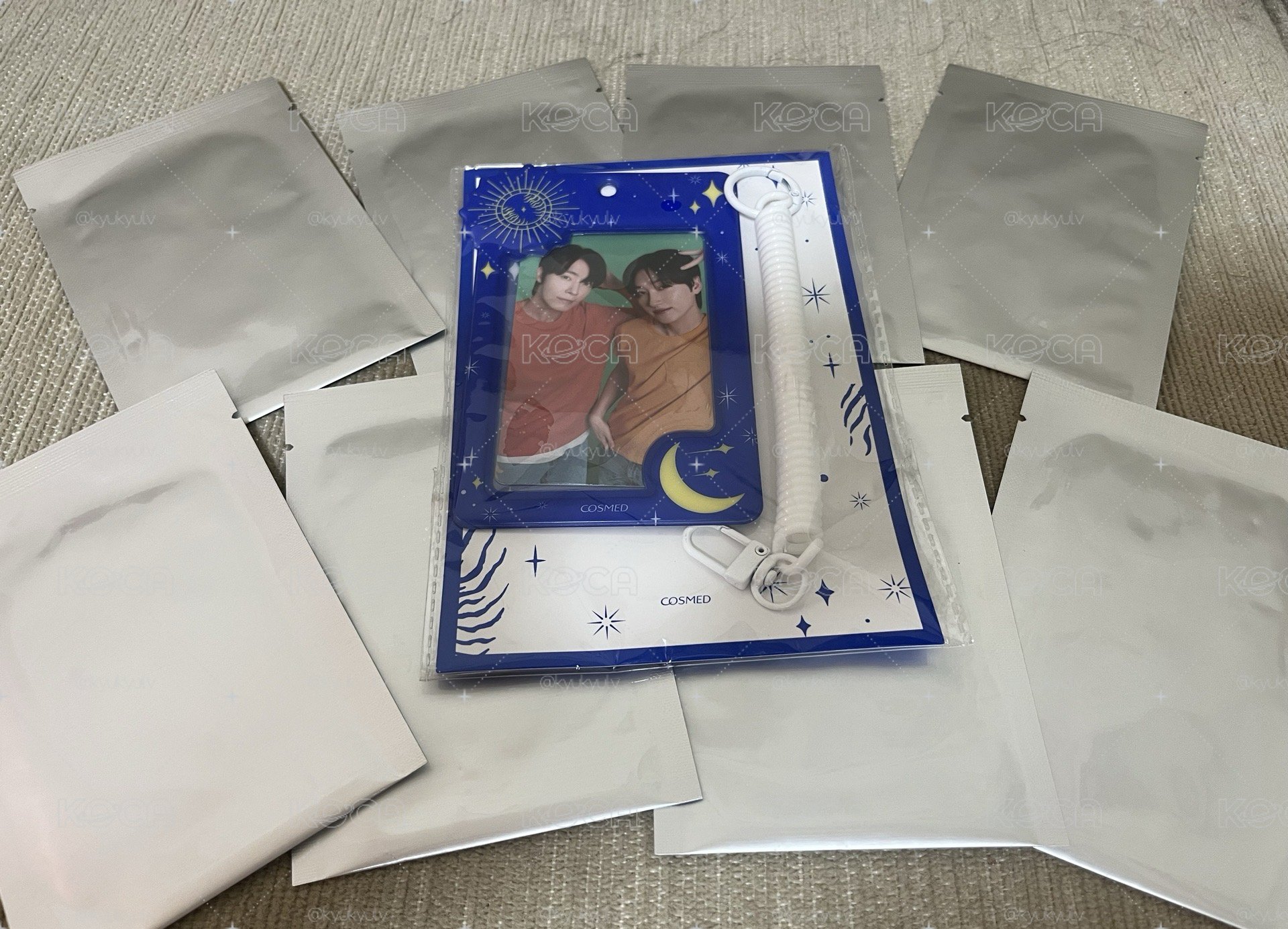 SJ D&E 康是美 醫美節 八包未拆小卡+卡套（含雙人卡）