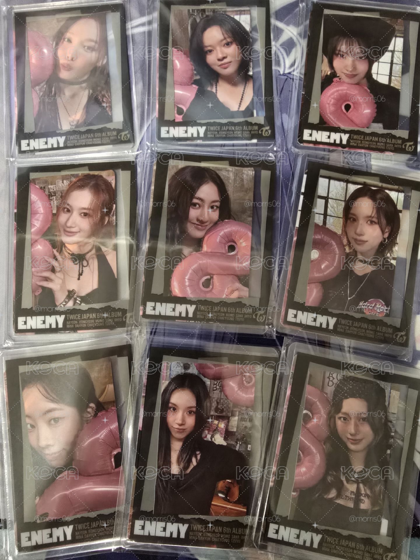 TWICE ENEMY JYP JAPAN特典 一套