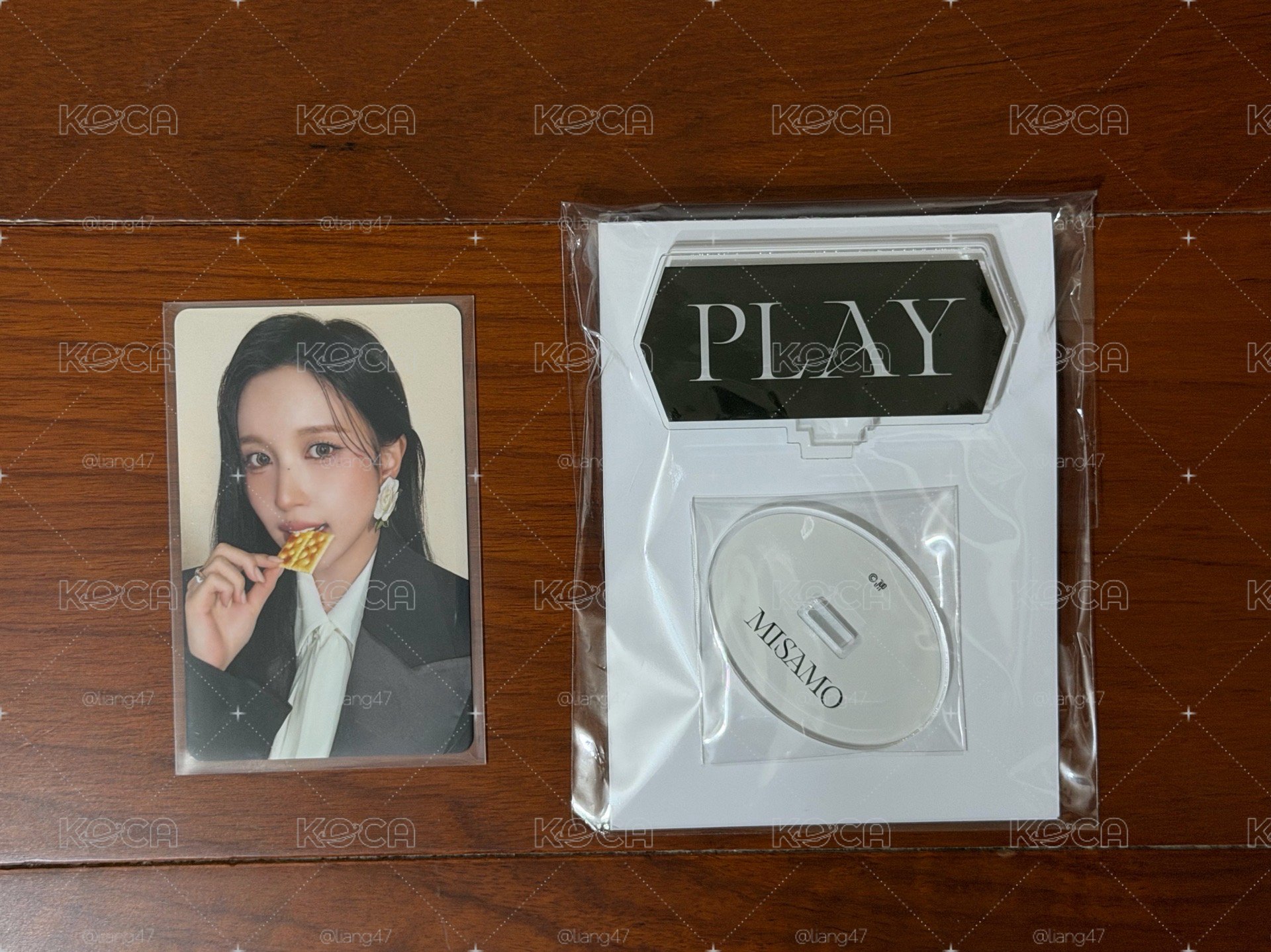 正規一 JYP JAPAN 周邊卡 立牌卡
