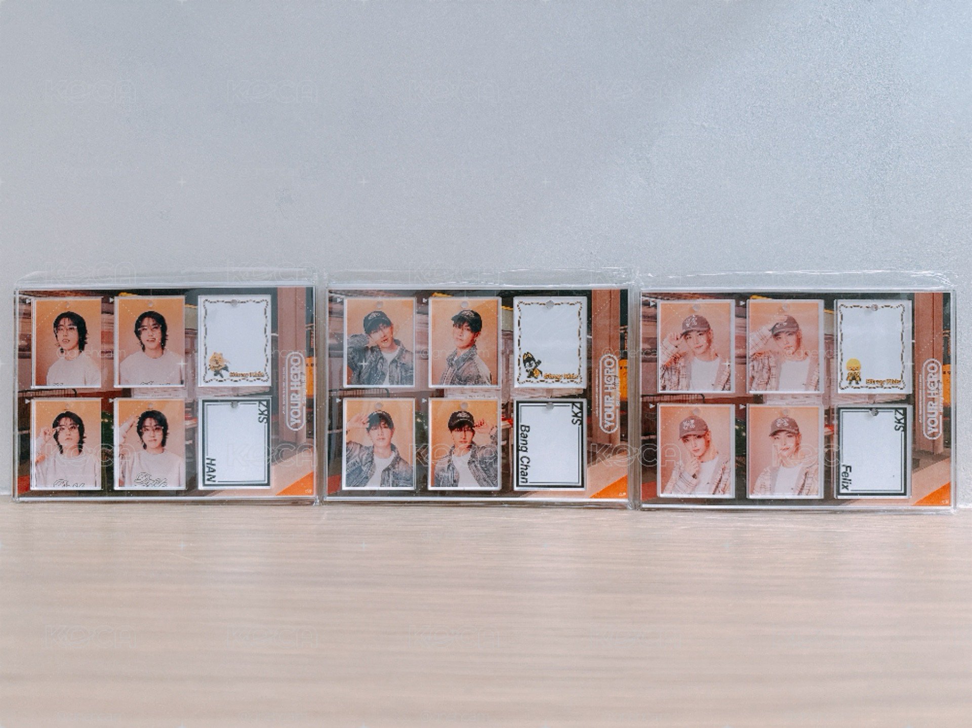 2025 日本年曆快閃店 壓克力鑰匙圈 - 燦 / 城 / 菲