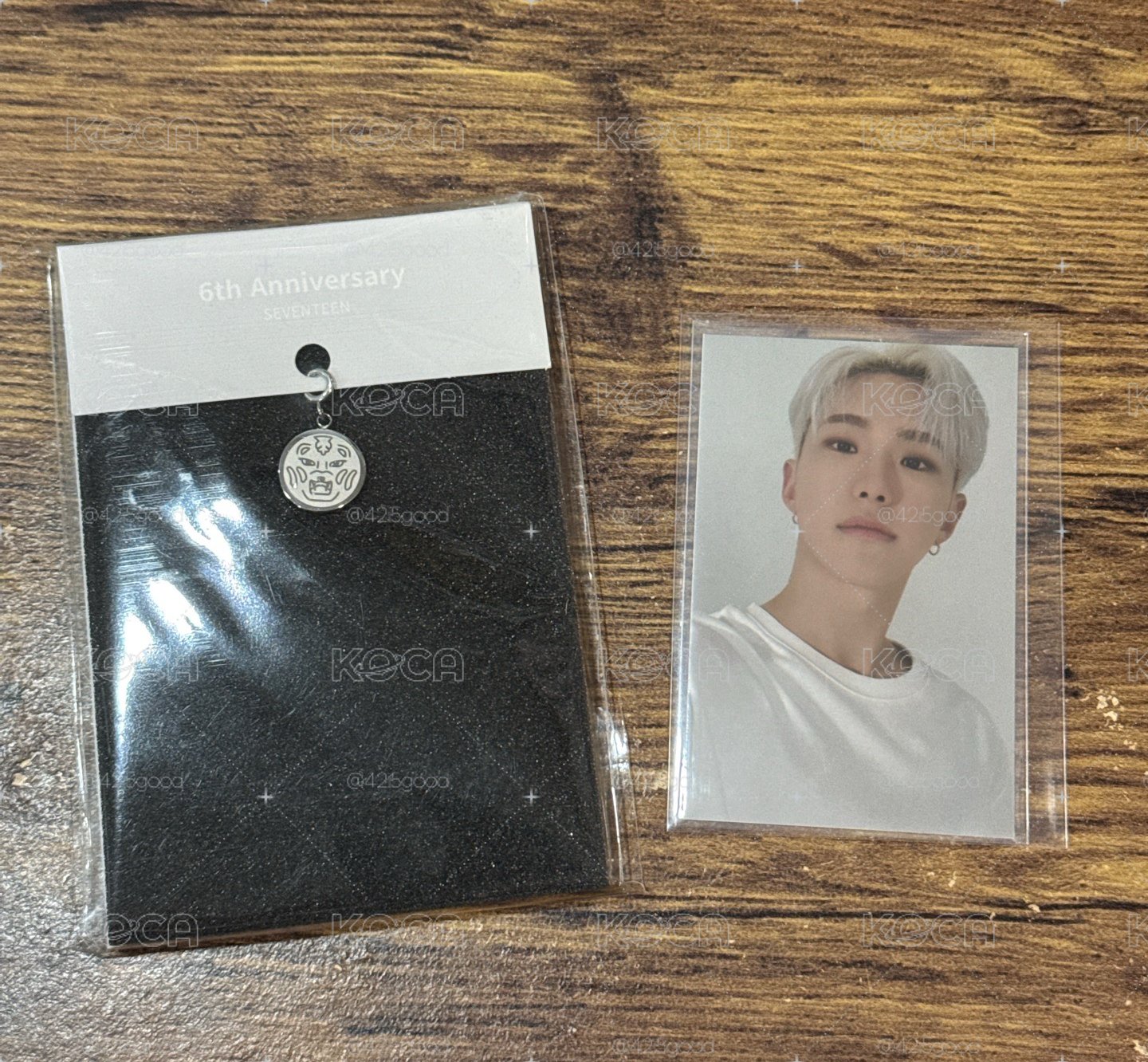 SVT HOSHI 六週年 周邊卡 吊墜函卡