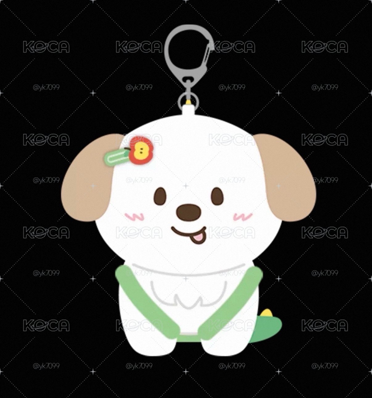 狗龍毛絨交通卡