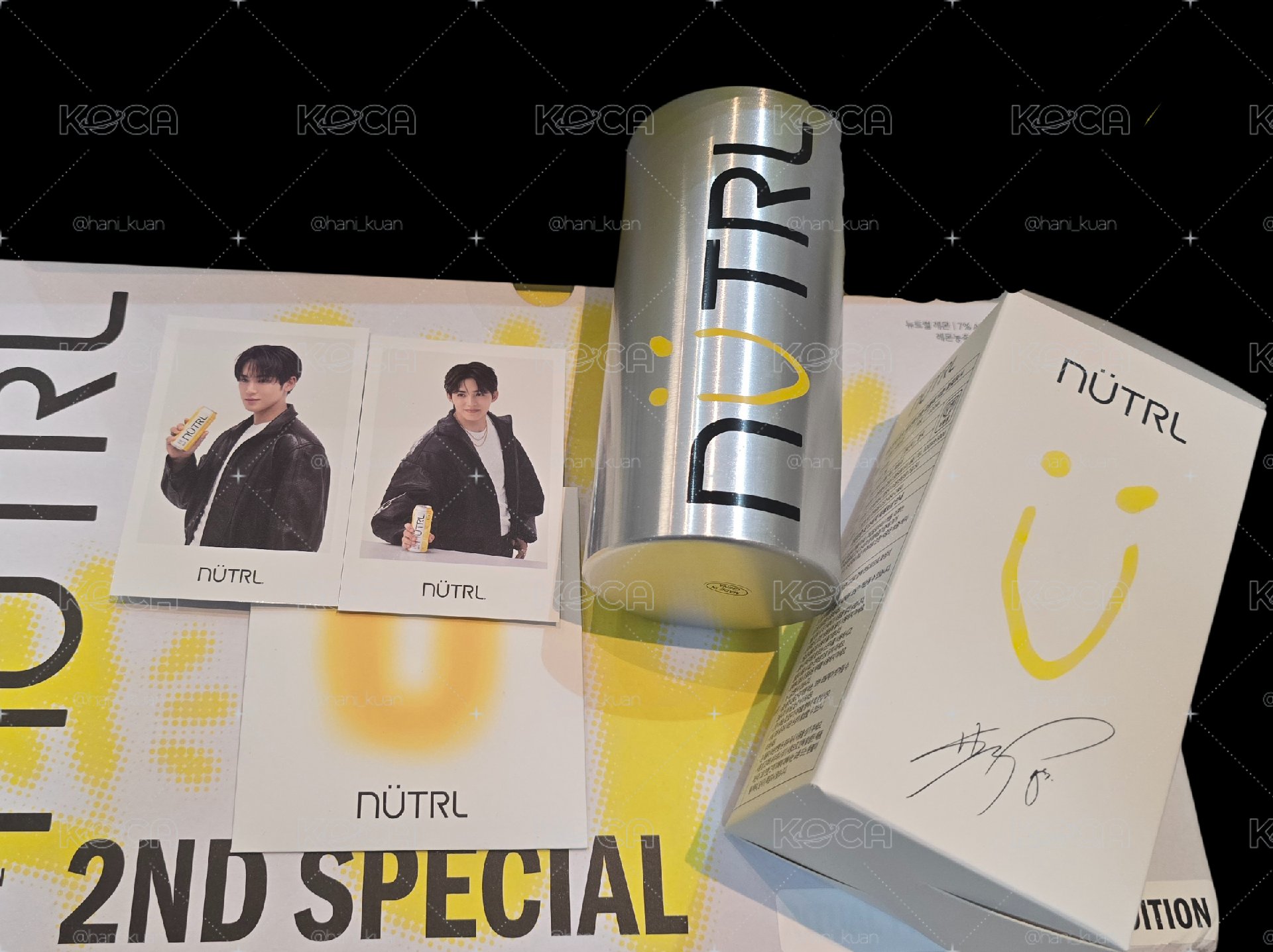 Nutrl 2.0 喆奎代言 僅小卡+杯子 全新