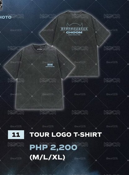 choom 馬尼拉世巡 logo T