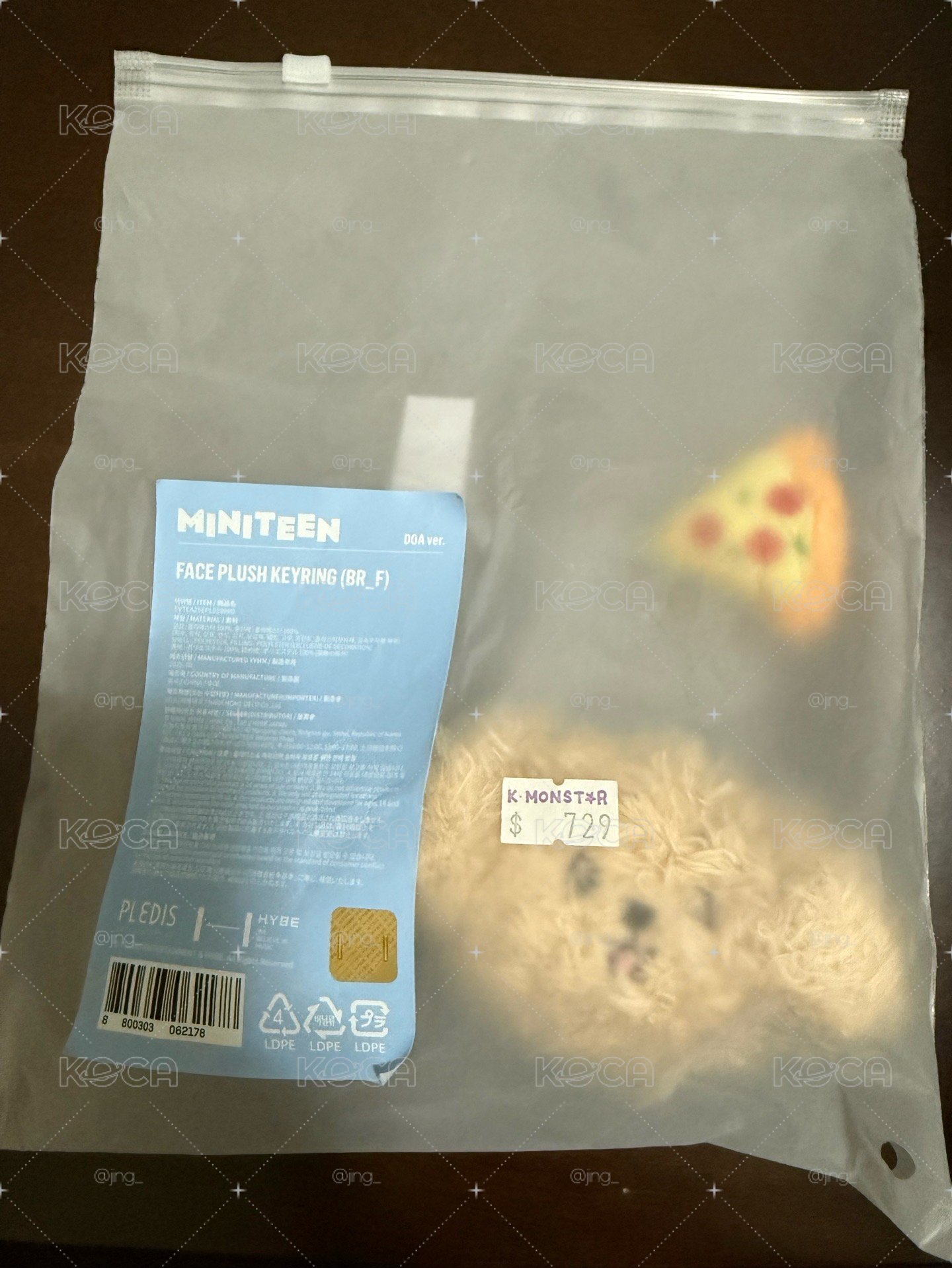 miniteen碩大頭吊飾