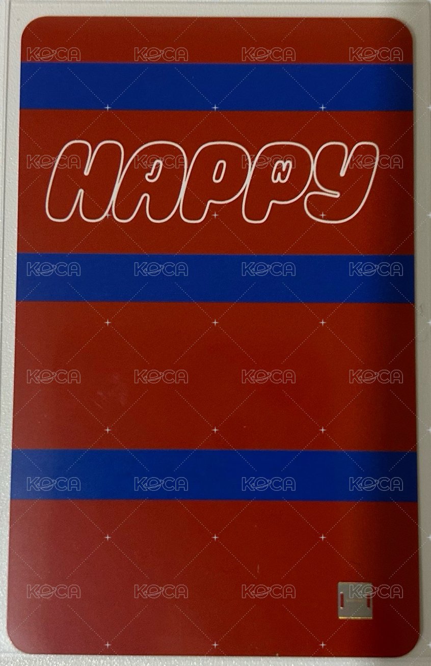 ma HAPPY 幸運卡  背面
