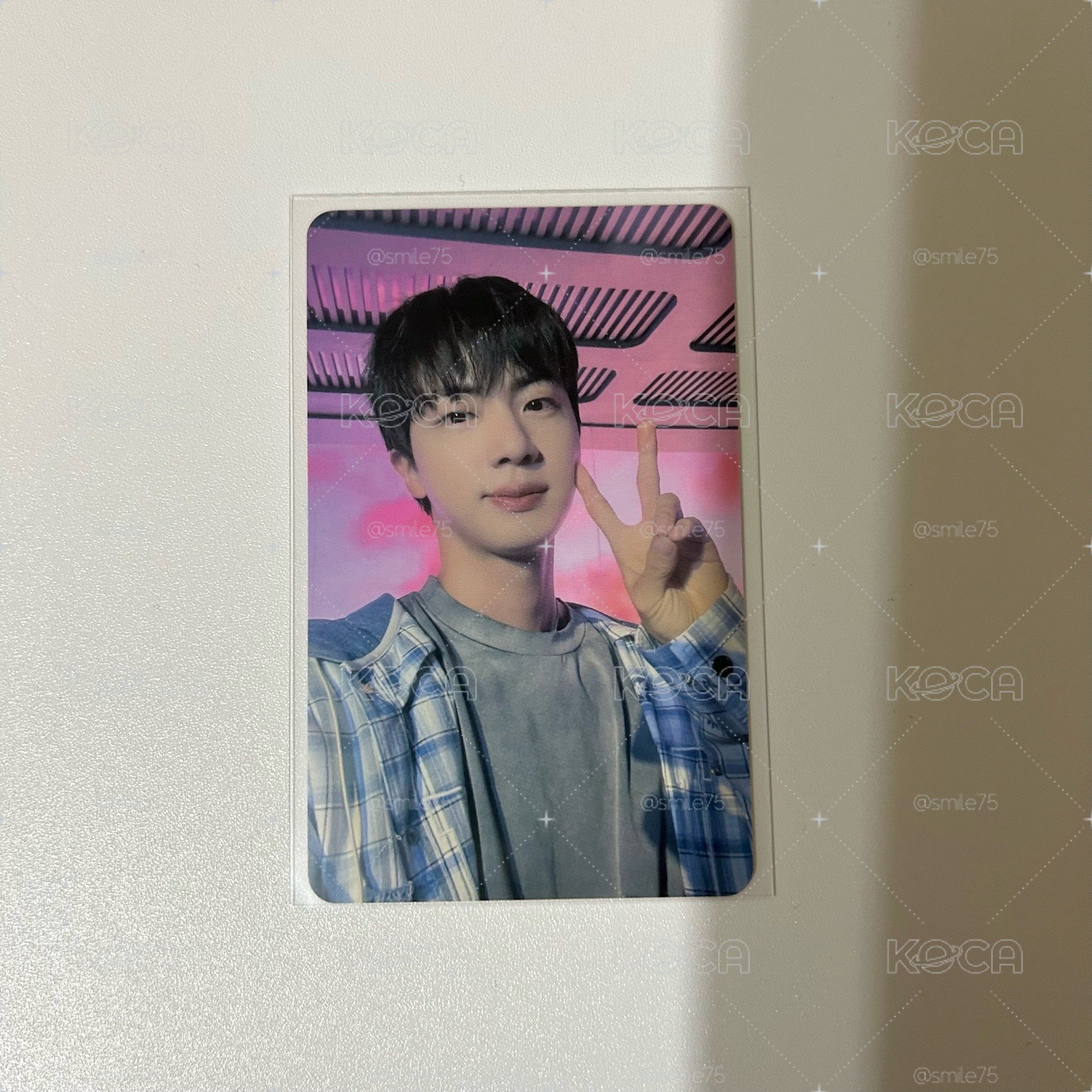 BTS 防彈少年團 金碩珍 JIN MA happy LD 幸運卡 專輯