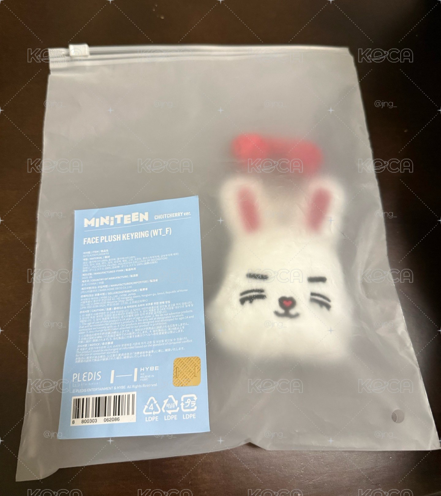 miniteen喆大頭吊飾