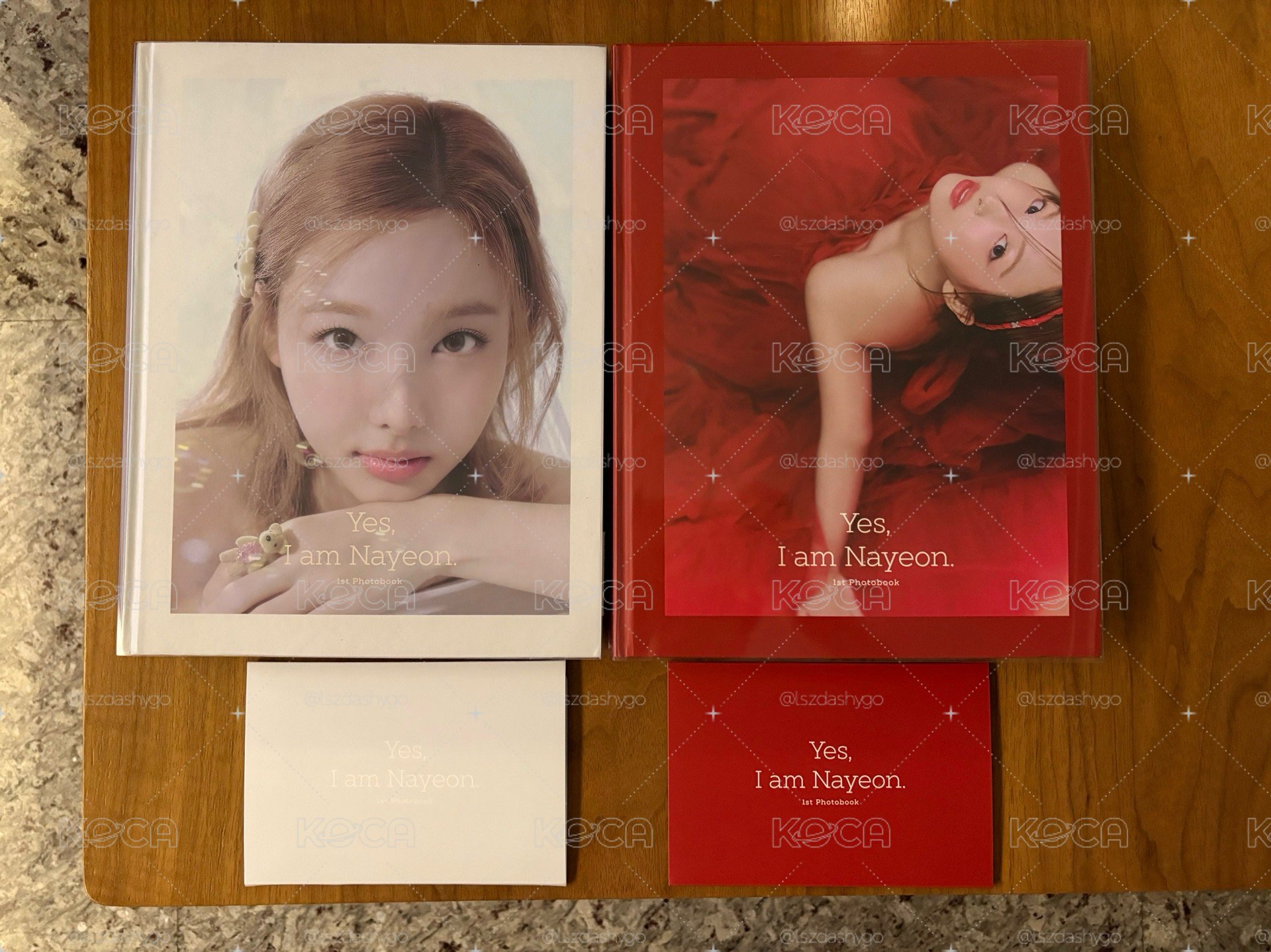 Yes I am Nayeon 雙版本