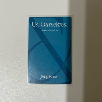BTS 防彈少年團 田柾國 JK 團寫國 小卡