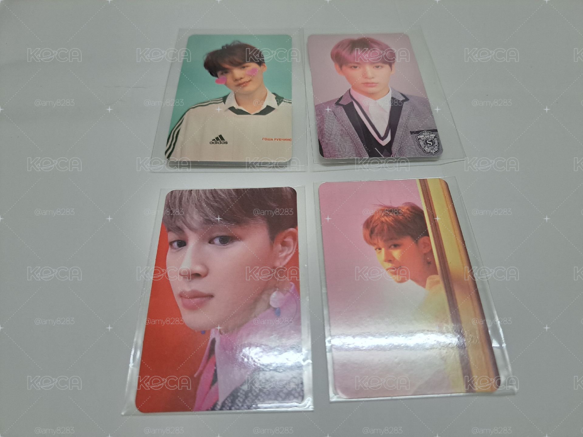 BTS 防彈少年團 LOVE YOURSELF 結 小卡 answer Suga Jimin Jung kook
