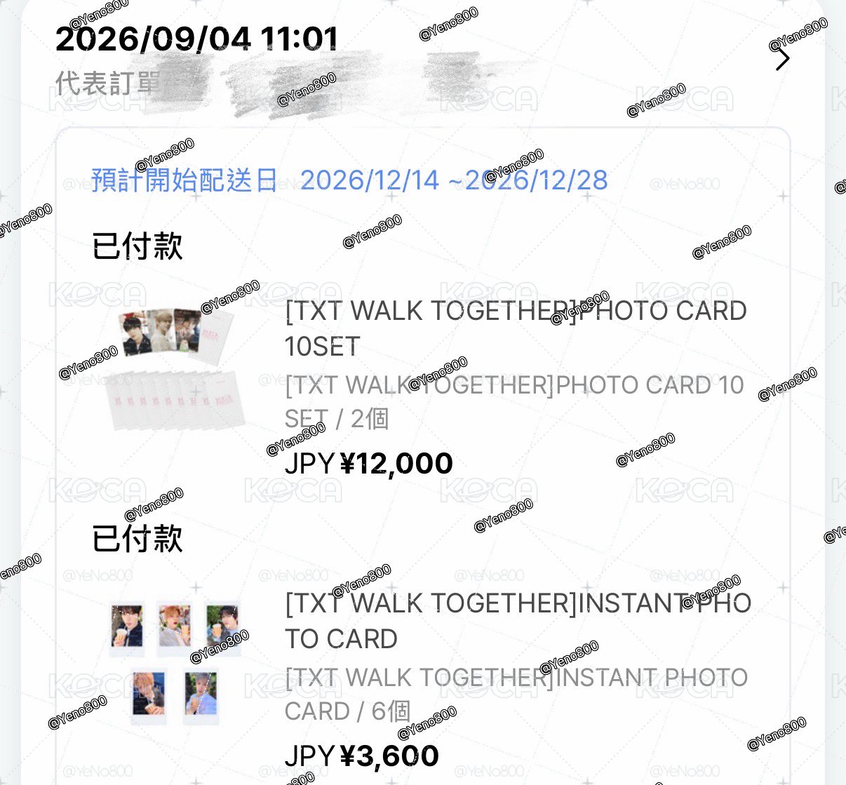 【預購】TXT WT 未拆卡包 拍立得