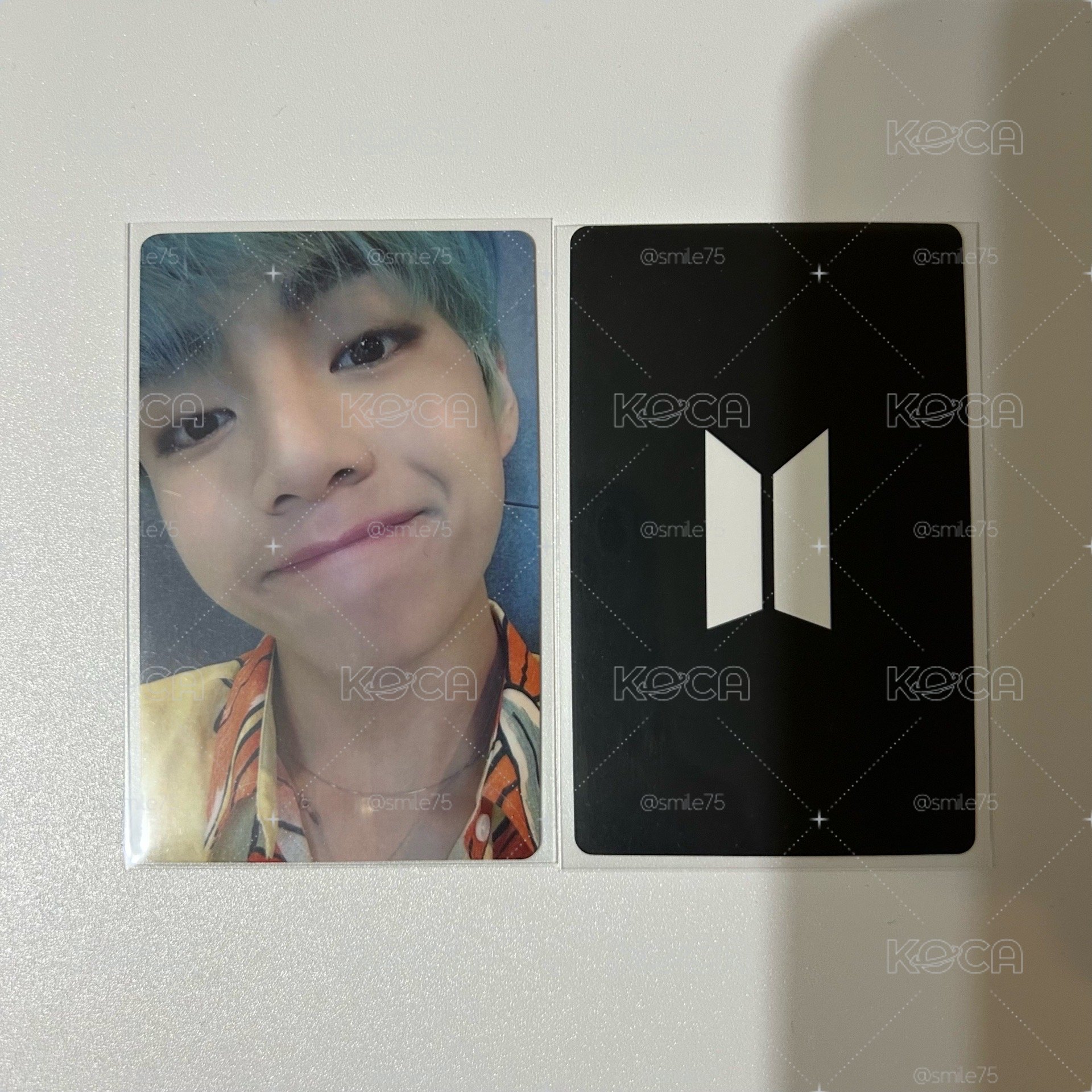 BTS 防彈少年團 Lights 大臉泰 泰亨 V 小卡 特典