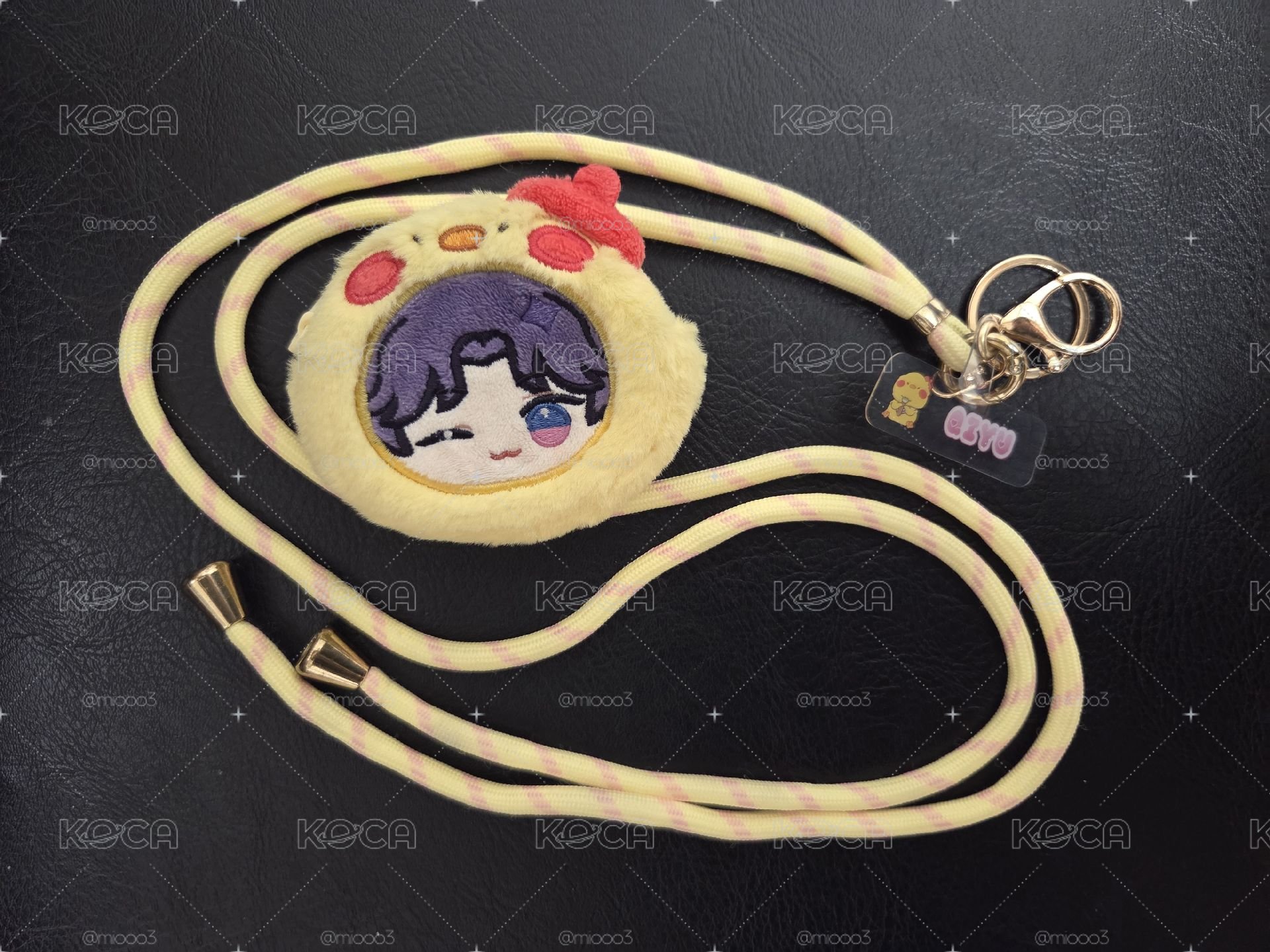 【祁煜】絨心相擁 手機掛繩背帶