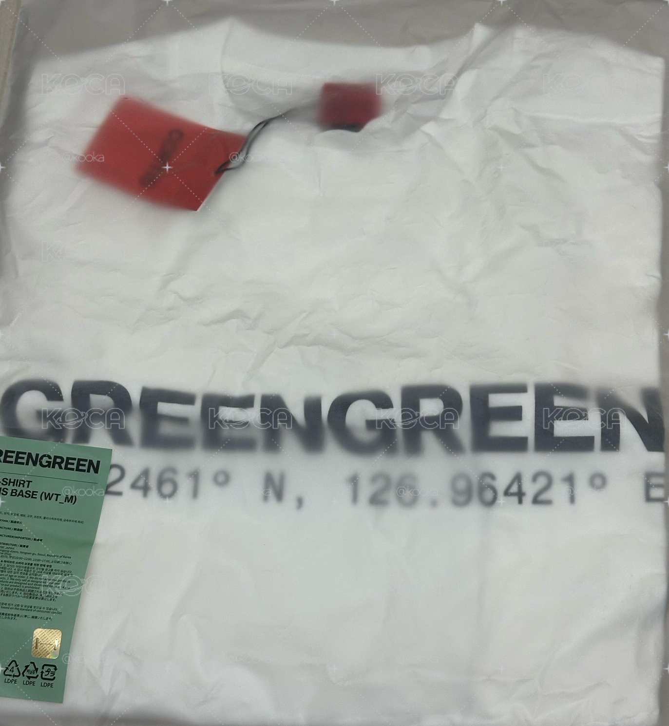 Cortis GREEN GREEN｜限量白T(M)