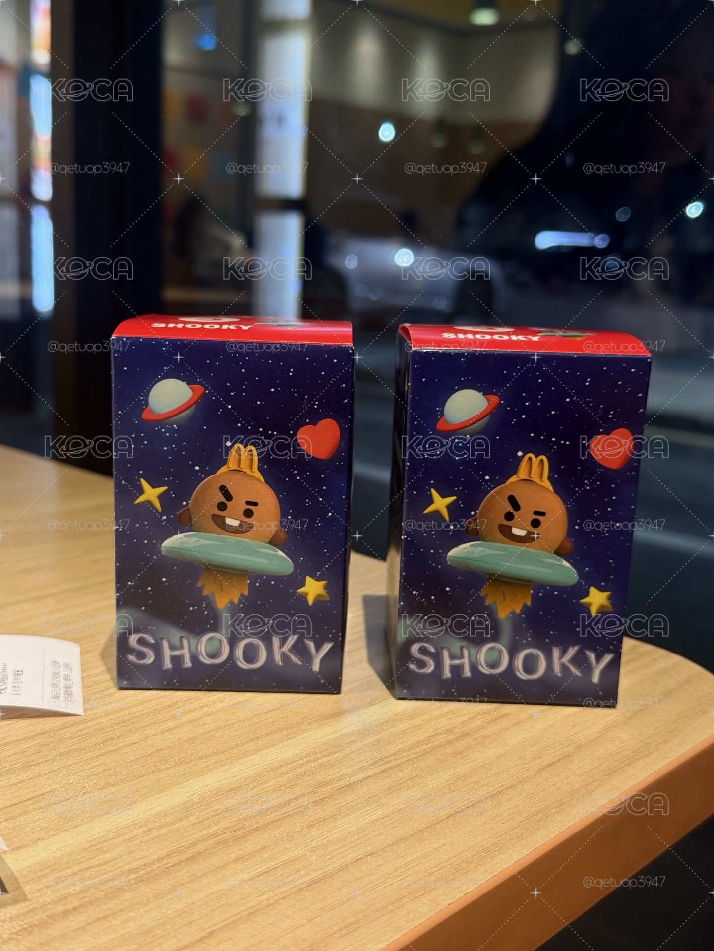 - SHOOKY麥當勞BT21公仔