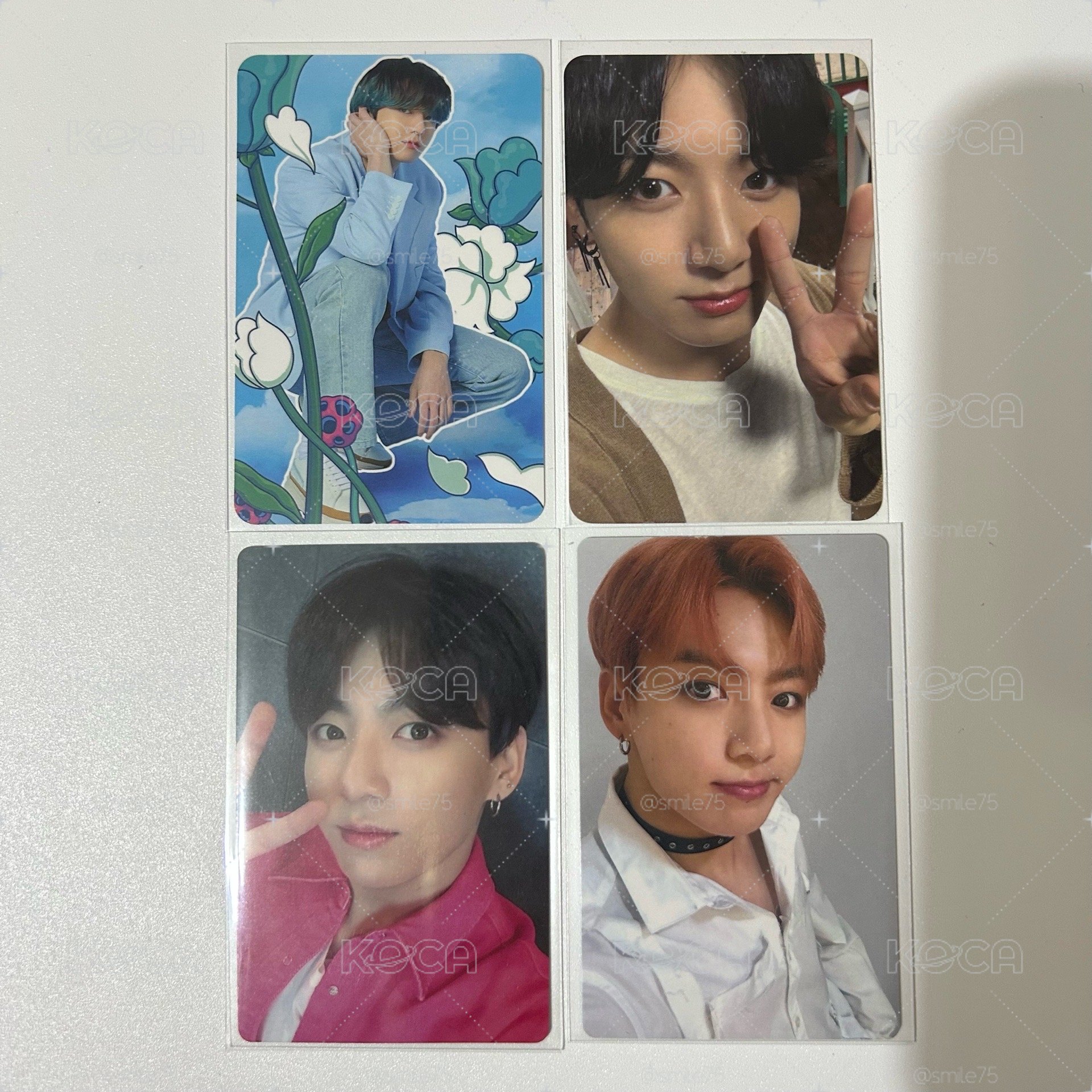 BTS 防彈少年團 田柾國 JK 日咖 特典