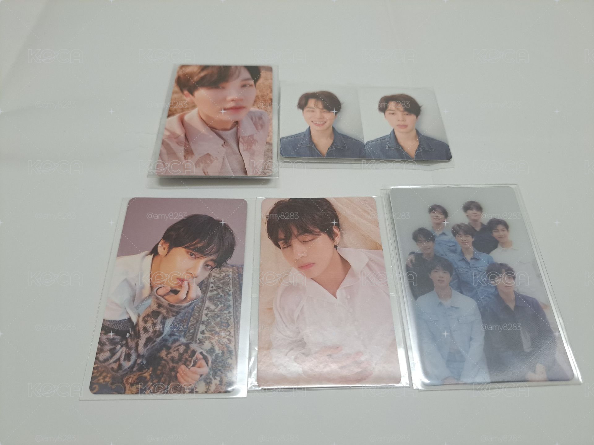 BTS 防彈少年團 LOVE YOURSELF 轉 Tear 小卡 Suga Jimin V