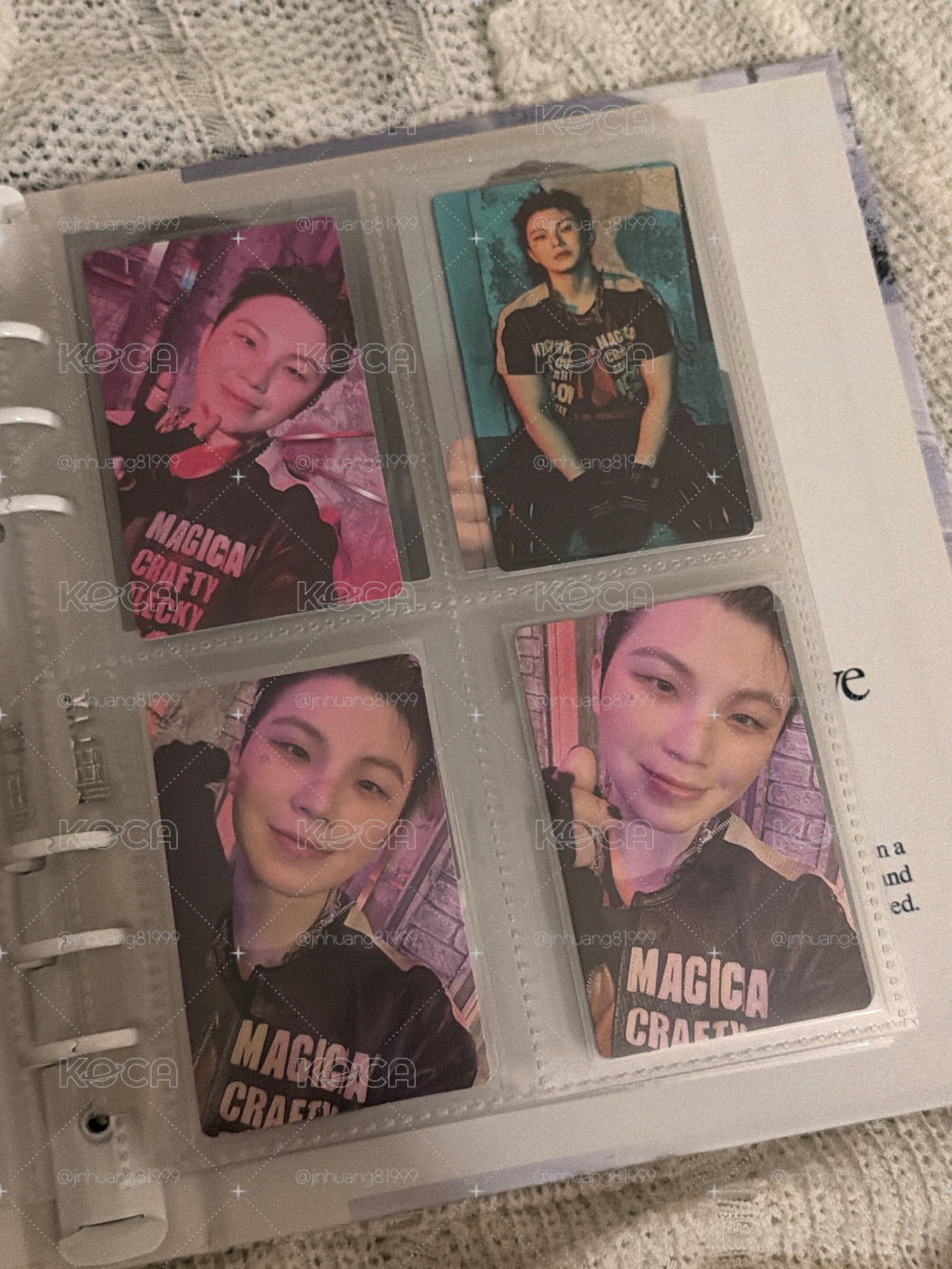 woozi 正五 專輯卡 wvs電子專