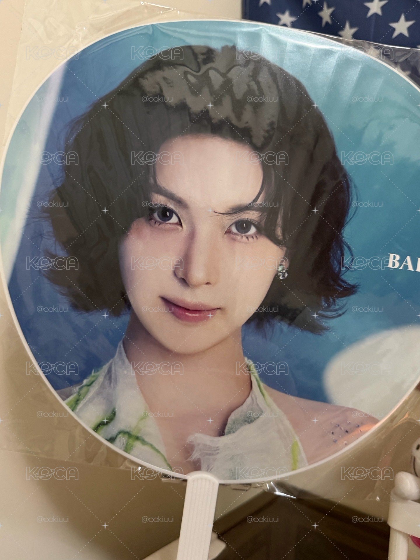 Bae扇子+手機掛鏈