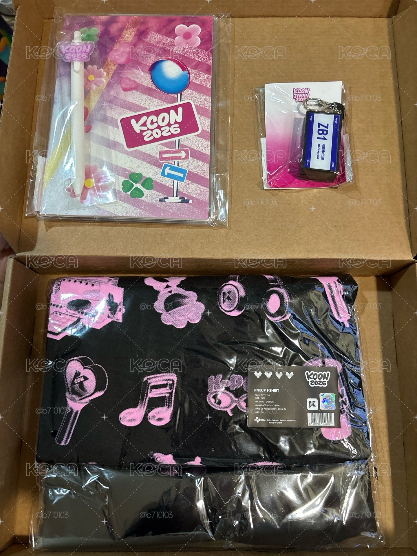 ZB1 2026 KCON JP 周邊