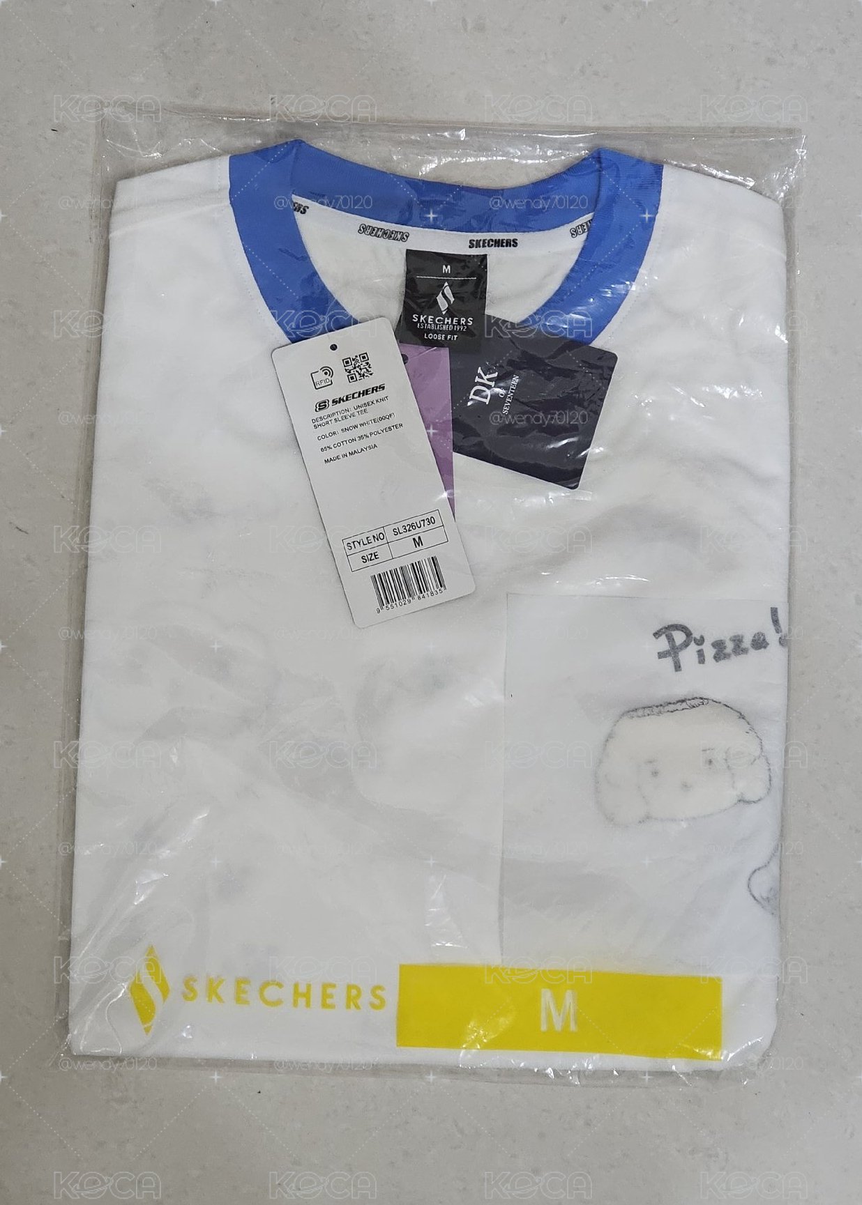 SKECHERS 聯名 碩珉 設計T恤 M號