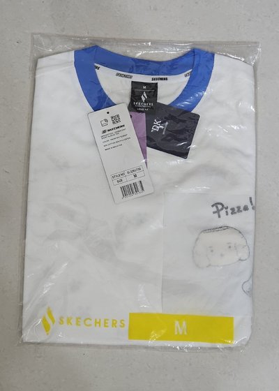 SKECHERS 聯名 碩珉 設計T恤 M號