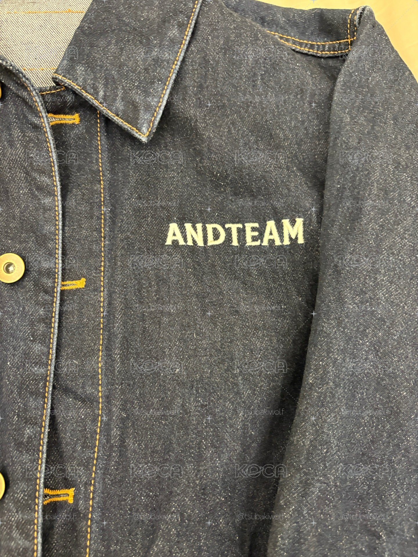 zozotown denim jacket