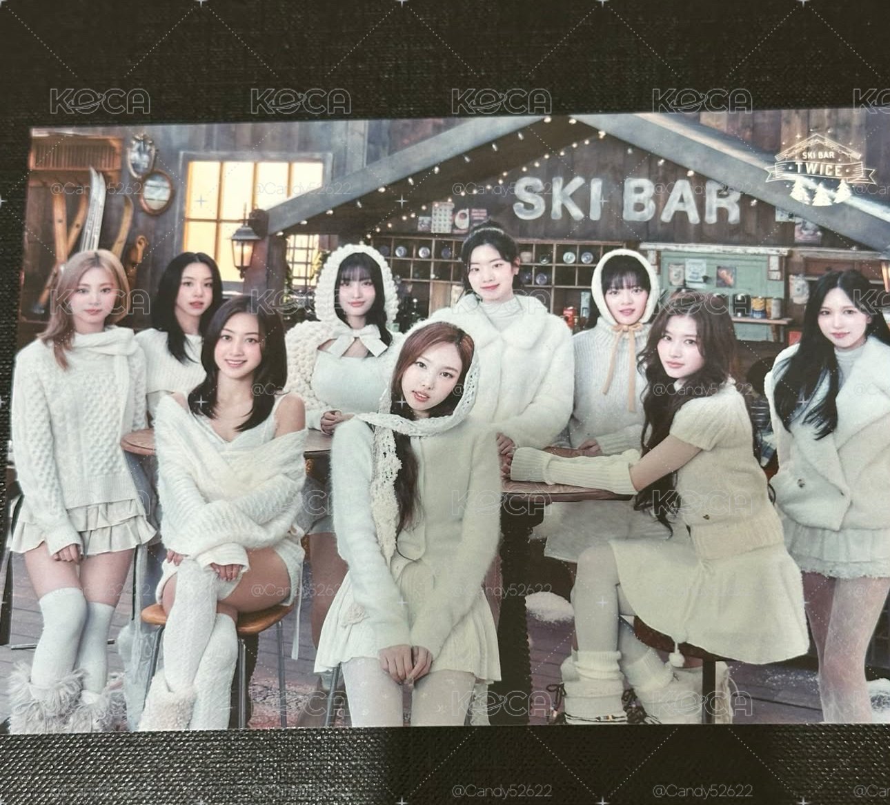 TWICE 24JP冬季快閃 明信片大卡 團體