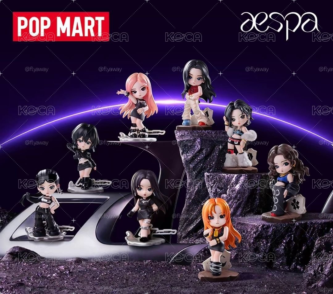 現貨 拆盒不拆袋確認款 aespa popmart